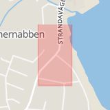 Karta som med röd fyrkant ramar in Timmernabben, Mönsterås, Kalmar län