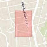 Karta som med röd fyrkant ramar in Göteborg, Plantagegatan, Kungsgatan, Åmål, Bengtsfors, Frändefors, Uddevalla, Ljungskile, Lilla Edet, Västra Götalands län