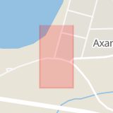 Karta som med röd fyrkant ramar in Axamo, Jönköping, Jönköpings län