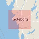 Karta som med röd fyrkant ramar in Kungstorget, Uddevalla, Stockslycke, Alingsås, Göteborg, Västra Götalands län