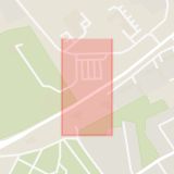 Karta som med röd fyrkant ramar in Östergötland, Haga, Norrköping, Folkets Park, Folkborgsvägen, Västanågatan, Albrektsvägen, Östergötlands län