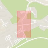 Karta som med röd fyrkant ramar in Helenelund, Lina, Södertälje, Stockholms län