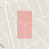 Karta som med röd fyrkant ramar in Trollbäcken, Skolvägen, Vendelsövägen, Tyresö, Stockholms län