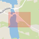 Karta som med röd fyrkant ramar in Masmo, Huddinge, Stockholms län
