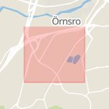 Karta som med röd fyrkant ramar in Aspholmen, Bista, Örebro, Örebro län