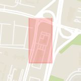 Karta som med röd fyrkant ramar in Västhaga, Örebro, Örebro län