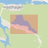 Karta som med röd fyrkant ramar in Källtorpssjön, Nacka Kommun, Nacka, Stockholms län