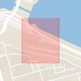 Karta som med röd fyrkant ramar in Stadsgården, Stockholm, Stockholms län