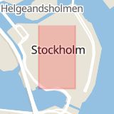 Karta som med röd fyrkant ramar in Gamla Stan, Prästgatan, Västerlånggatan, Packhusgränd, Stockholm, Stockholms län