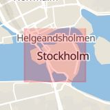 Karta som med röd fyrkant ramar in Vallentuna, Gamla Stan, Södermalm, Kungsholmen, Fridhemsplan, Stockholms län