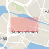 Karta som med röd fyrkant ramar in Sankt Göransgatan, Stockholm, Stockholms län