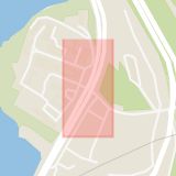 Karta som med röd fyrkant ramar in Albano, Stockholm, Stockholms län