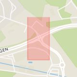 Karta som med röd fyrkant ramar in Enköpingsvägen, Ursviksvägen, Sundbyberg, Stockholms län