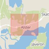 Karta som med röd fyrkant ramar in Värmland, Arvika, Karlstad, Kronoparken, Hagfors, Värmlands län
