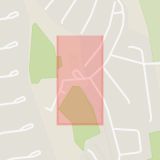 Karta som med röd fyrkant ramar in Brunnby, Upplands väsby, Stockholms län