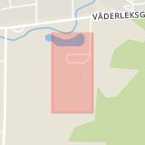 Karta som med röd fyrkant ramar in Skiljebo, Västerås, Västmanlands län