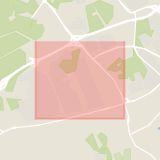 Karta som med röd fyrkant ramar in Bäckby, Västmanlands län