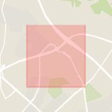 Karta som med röd fyrkant ramar in Österleden, Uppsala, Uppsala län
