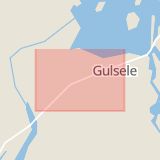 Karta som med röd fyrkant ramar in Gulsele, Sollefteå, Själevad, Fanbyvägen, Stöde, Fornminnesvägen, Tuna, Västernorrland län, Västernorrlands län