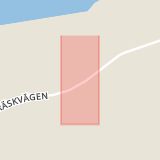 Karta som med röd fyrkant ramar in Parkvägen, Dorotea, Klutmark, Skellefteå, Västerbottens län