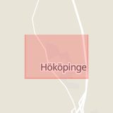 Karta som med röd fyrkant ramar in Hököpinge, Vellinge, Skåne län