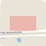 Karta som med röd fyrkant ramar in Grophusgatan, Malmö, Skåne län