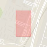 Karta som med röd fyrkant ramar in Snödroppsgatan, Malmö, Skåne län