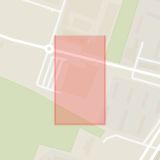 Karta som med röd fyrkant ramar in Lekland, Ärtholmen, Stadiongatan, Malmö, Skåne län