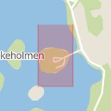 Karta som med röd fyrkant ramar in Häckeberga, Häckebergasjön, Lund, Skåne län