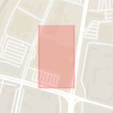Karta som med röd fyrkant ramar in Nydalavägen, Mobilia, Malmö, Skåne län