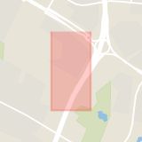 Karta som med röd fyrkant ramar in Ramels Väg, Malmö, Skåne län