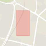 Karta som med röd fyrkant ramar in Cronquists Gata, Malmö, Skåne län