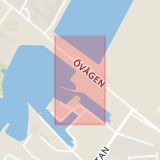 Karta som med röd fyrkant ramar in Asmundtorp, Malmö, Österleden, Landskrona, Skåne län