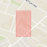 Karta som med röd fyrkant ramar in Järnvägsgatan, Limhamn, Limhamnsvägen, Malmö, Skåne län