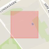 Karta som med röd fyrkant ramar in Segevång, Segeparksgatan, Malmö, Skåne län
