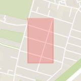 Karta som med röd fyrkant ramar in Nilstorp, Lund, Skåne län