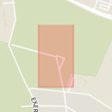 Karta som med röd fyrkant ramar in Larvi, Landskrona, Skåne län