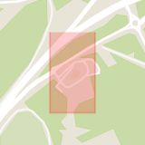 Karta som med röd fyrkant ramar in Rörum, Ekerödsrasten, Hörby, Skåne län