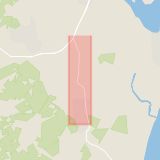 Karta som med röd fyrkant ramar in Degebergavägen, Everöd, Degeberga, Kristianstad, Skåne län