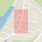 Karta som med röd fyrkant ramar in Tjörnarp, Höör, Skåne län