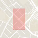 Karta som med röd fyrkant ramar in Nelly Krooks Gata, Norra Stenbocksgatan, Helsingborg, Skåne län