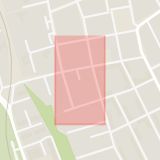 Karta som med röd fyrkant ramar in Helsingborg, Skåne, Uppsala, Skåne län
