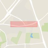 Karta som med röd fyrkant ramar in Vasatorpsvägen, Österleden, Dalhem, Helsingborg, Skåne län