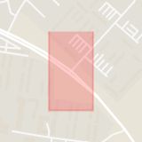 Karta som med röd fyrkant ramar in Drottninghög, Dalhem, Annerovägen, Drottninghögsvägen, Helsingborg, Skåne län