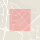 Karta som med röd fyrkant ramar in Grepgatan, Helsingborg, Skåne län