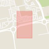Karta som med röd fyrkant ramar in Trafikplats Kropp, Ödåkra, Väla, Helsingborg, Skåne län