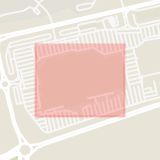 Karta som med röd fyrkant ramar in Väla, Helsingborg, Skåne län