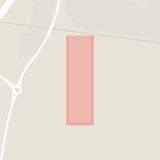 Karta som med röd fyrkant ramar in Malmgatan, Åstorp, Skåne län
