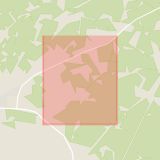 Karta som med röd fyrkant ramar in Aggarpsvägen, Ängelholm, Skåne län