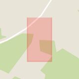 Karta som med röd fyrkant ramar in Holma, Markaryd, Kronobergs län